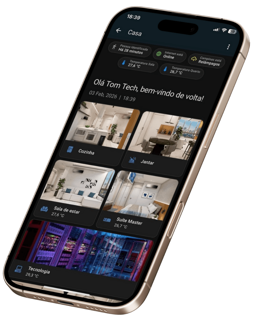 Dashboard de Automação Residencial 4